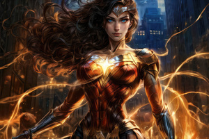 Aegis Of Themyscira Wonder Woman Might (1280x1024) Resolution Wallpaper