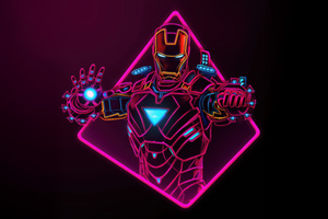 Aesthetic Iron Man (2560x1440) Resolution Wallpaper