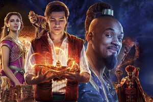 Aladdin 2019 Movie 10k (2560x1024) Resolution Wallpaper