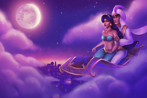 Aladdin Jasmine (320x240) Resolution Wallpaper