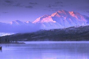 Alaska Landscape Mountains (1336x768) Resolution Wallpaper
