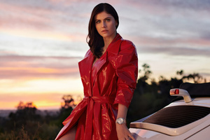 Alexandra Daddario Tag Heuer 2025 (3840x2400) Resolution Wallpaper