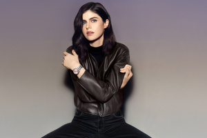 Alexandra Daddario Tag Heuer Watches 2025 (3840x2400) Resolution Wallpaper