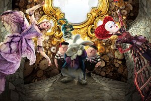 Alice Through The Looking Glass Wallpaper