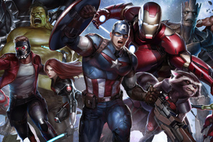 All Avengers Assemble 4k Wallpaper