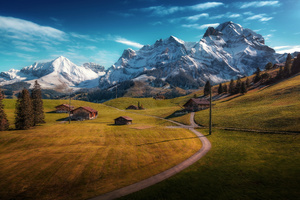 Alps Switzerland Mountains 5k Wallpaper