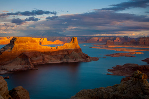 Alstrom Point Lake Powell Utah Usa (1280x1024) Resolution Wallpaper