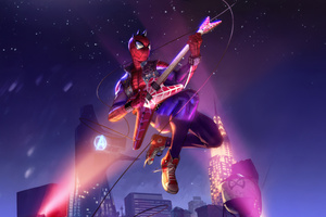 Amazing Spider Punk (1920x1080) Resolution Wallpaper