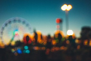 Amusement Park Blur 5k (1024x768) Resolution Wallpaper