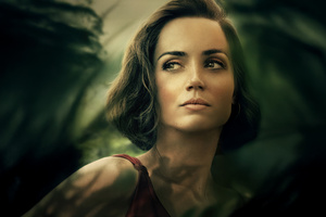 Ana De Armas As Baroness In Eden (320x240) Resolution Wallpaper
