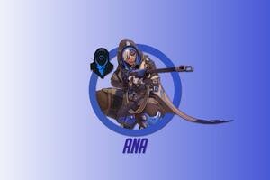 Ana Overwatch Hero (1024x768) Resolution Wallpaper