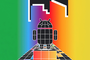 Android 15 Dark (1280x1024) Resolution Wallpaper