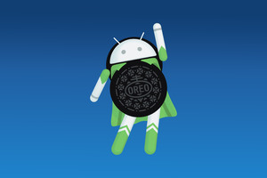 Android Oreo Logo 4k (2560x1440) Resolution Wallpaper