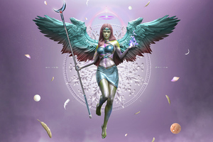 Angel Of Aether Wallpaper