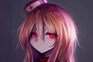 Anime Nurse Girl 4k
