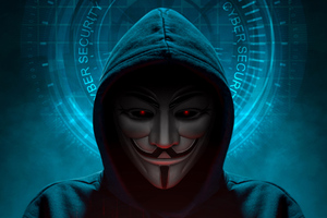 Anonymus Cyber Guy Wallpaper