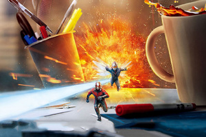 Ant Man And The Wasp Poster 2018 Wallpaper