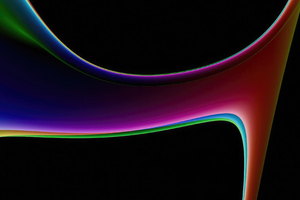 Apple Abstract Shapes 4k