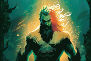 Aquaman And The Lost Kingdom Art (2932x2932) Resolution Wallpaper