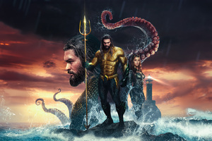 Aquaman And The Lost Kingdom Artwork Wallpaper