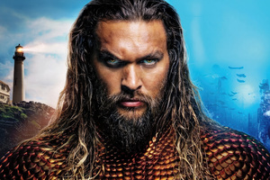 Aquaman And The Lost Kingdom Banner (1366x768) Resolution Wallpaper