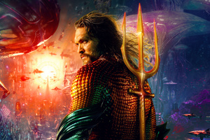 Aquaman And The Lost Kingdom Movie 8k (2048x1152) Resolution Wallpaper