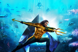Aquaman Movie New Poster 2018 Wallpaper