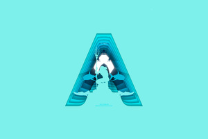Aquaman Movie Poster In Material Design