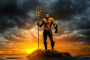 Aquaman Quest For Justice (320x240) Resolution Wallpaper