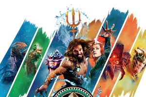 Aquaman Team (1600x900) Resolution Wallpaper