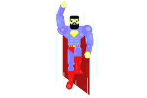 Arab Superman 4k (2048x1152) Resolution Wallpaper
