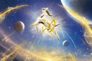 Arceus Legendary Pokemon Diamond And Pearl (5120x2880) Resolution Wallpaper