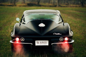 Ares Design Chevrolet Corvette Sting Ray Rear (1024x768) Resolution Wallpaper