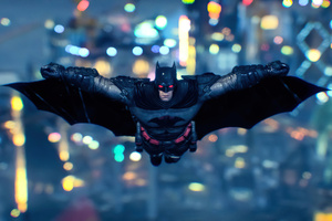 Arkham Knight Wings Open 4k (1600x1200) Resolution Wallpaper