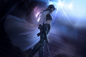 Armed Protector Divine Soldier (1600x900) Resolution Wallpaper