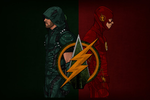 Arrow Flash Artwork 4k