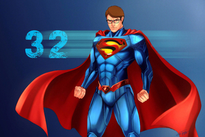 Art New Superman (1280x1024) Resolution Wallpaper