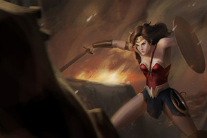 Art New Wonder Woman