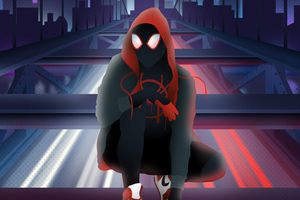 Art Spiderman Miles Morales (2560x1600) Resolution Wallpaper