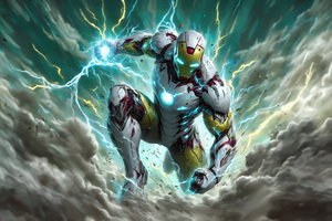 Artful Evolution Of Iron Man (2560x1700) Resolution Wallpaper