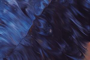 Artistic Paint Texture Dark Blue 5k Wallpaper
