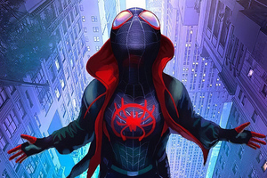 Artwork Spiderman Miles Morales