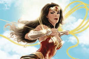 Artwork Wonder Woman (1366x768) Resolution Wallpaper