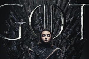 Arya Stark Game Of Thrones Season 8 Poster
