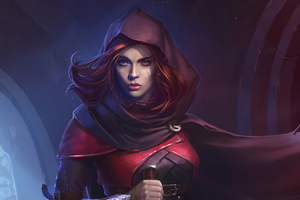 Assassin Girl (2560x1080) Resolution Wallpaper