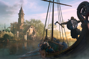 Assassins Creed Valhalla Game 4k New Wallpaper