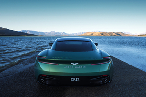 Aston Martin DB12 Rear Wallpaper