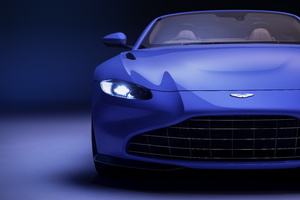 Aston Martin Vantage Roadster 2020 5k (2560x1080) Resolution Wallpaper