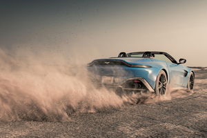 Aston Martin Vantage Roadster Drifting