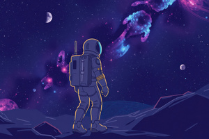 Astronaut Ready To Go Somewhere (1280x1024) Resolution Wallpaper
